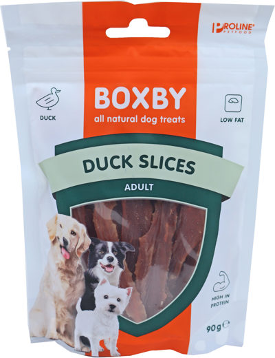 BOXBY DUCK SLICES 90 GRAM
