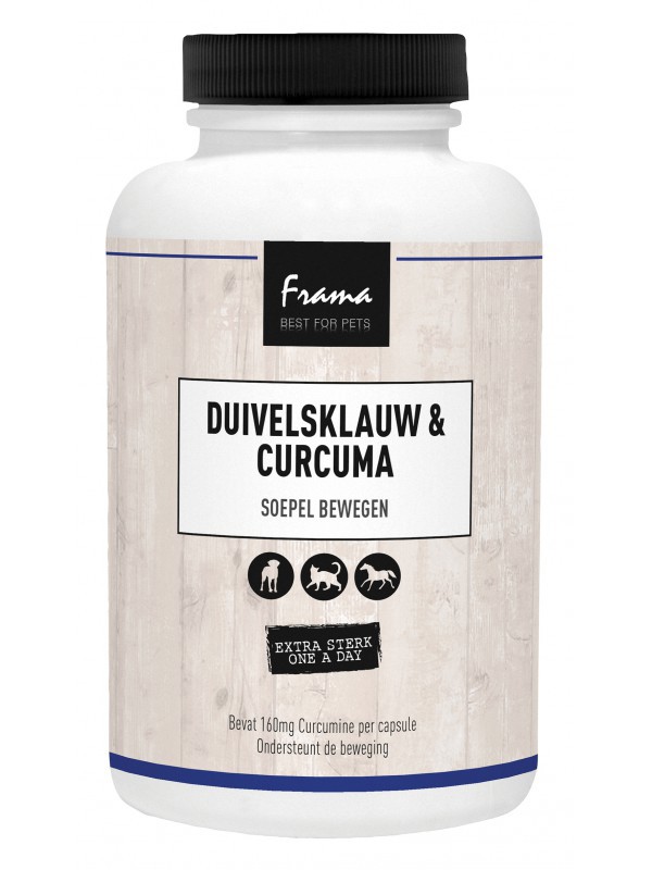 FRAMA DUIVELSKLAUW & CURCUMA 180 CAPS
