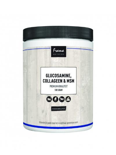 FRAMA GLUCOSAMINE, COLLAGEEN & MSM 500 GRAM