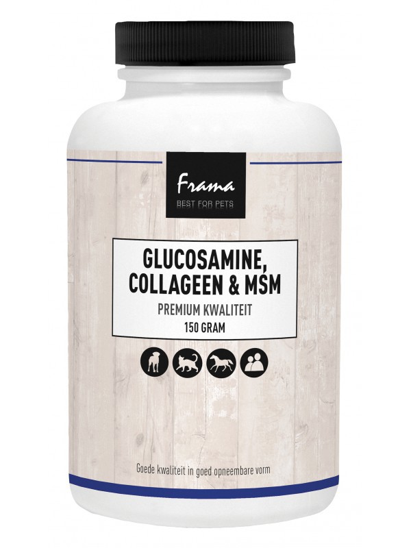 FRAMA GLUCOSAMINE, COLLAGEEN & MSM 150 GRAM