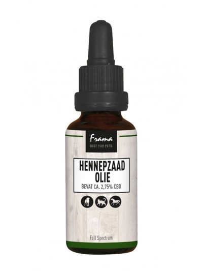 FRAMA HENNEPZAADOLIE CBD 2,75% 30 ML