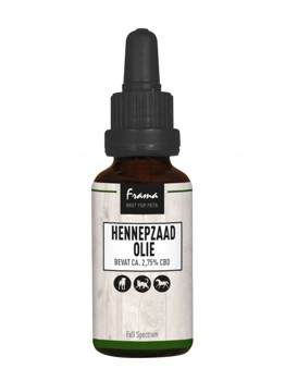 FRAMA HENNEPZAADOLIE CBD 2,75% 30 ML