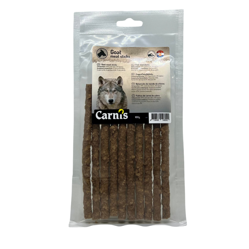 CARNIS VLEESSTICKS GEIT 100GR.