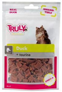 TRULY CAT SNACKS DUCK+TAURINE 50 GR
