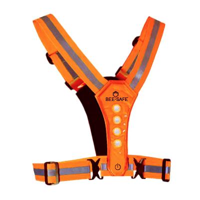 BEE SEEN LED HARNESS USB ORANGE