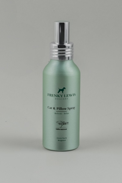 FRENKY LEWIS 100ML - CAR & PILLOW SPRAY - GREEN TEA, BERGAMO