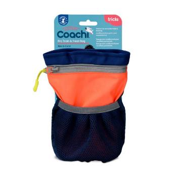Coachi Pro Train & Treat Bag Navy & Coral