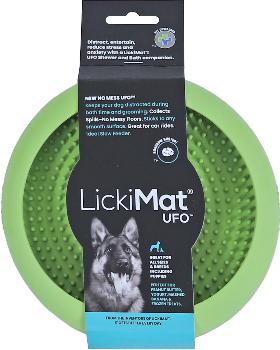 Lickimat Likmat Ufo Groen 18X3cm